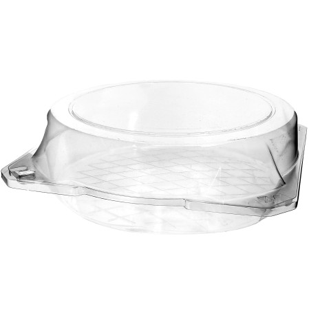 Boîte à charnière Pour Pâtisserie PET Ø23x8cm (115 Utés)