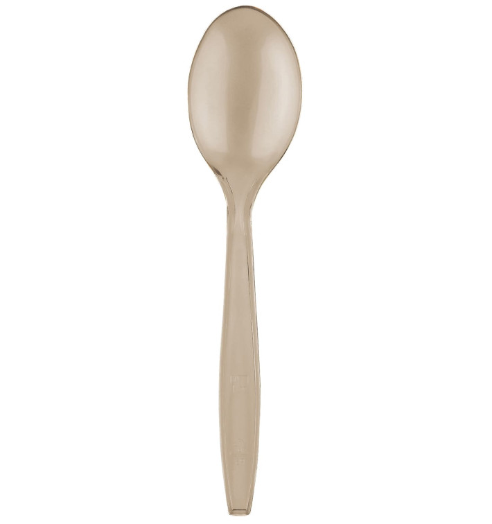 Cuillère Plastique PS Premium Beige 190mm (50 Utés)