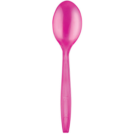 Cuillère Plastique PS Premium Fuchsia 190mm (1000 Utés)