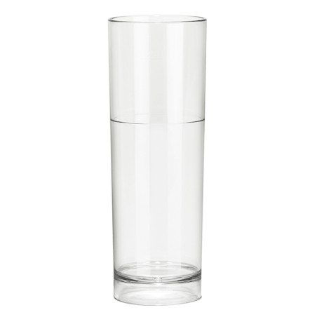 Verre Réutilisable Durable SAN Tumbler Transp.200ml (6 Utés)