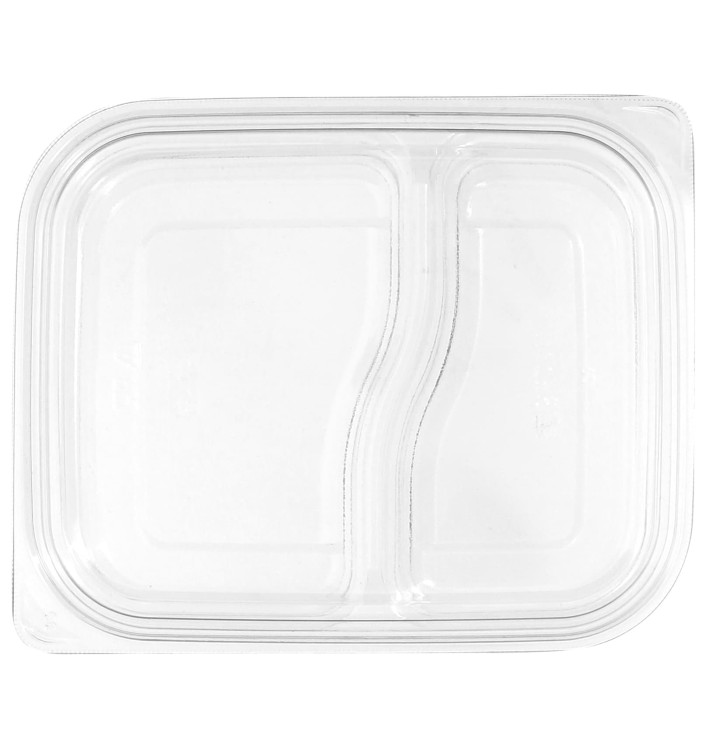 Couvercle Plat pour Récipient PET 18x15cm (75 Utés)