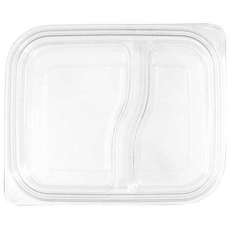 Plastic Deksel voor Deli Container PET Plat 18x15cm (75 stuks) 