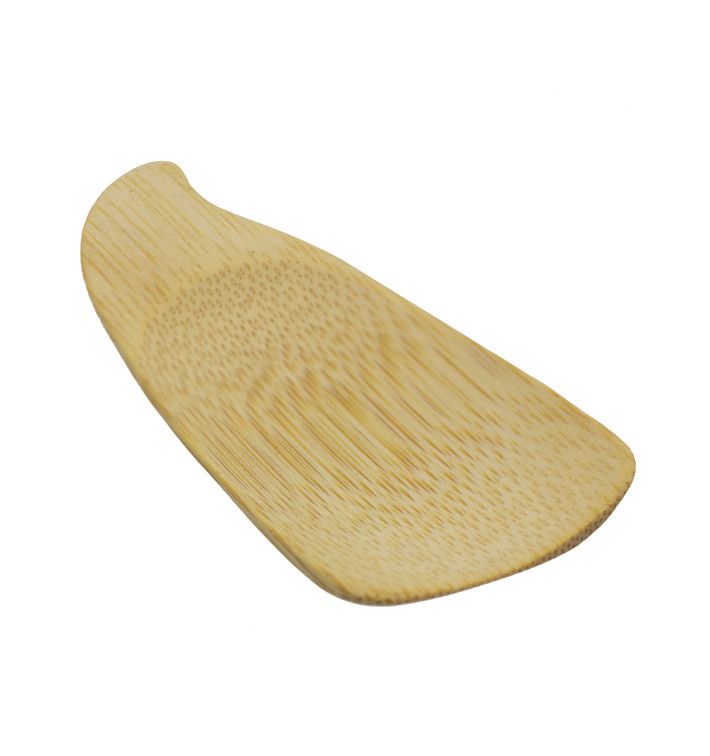 Bamboe proeving lepel 10x4cm (24 stuks) 