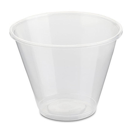 Coupe en Plastique PP Réutilisable Transparente 280ml Ø9,4cm (800 Utés)