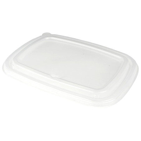 Plastic PET Deksel voor dienblad 21x16cm (50 stuks) 