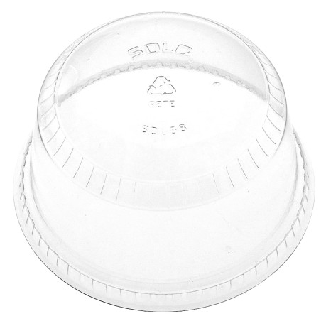 Plastic PET koepel Deksel Kristal Ø9,2cm (50 stuks) 