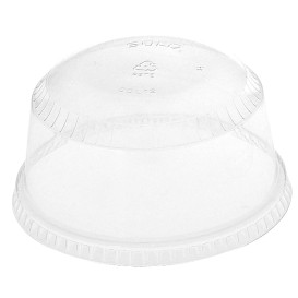 Plastic PET koepel Deksel Kristal Ø9,2cm (50 stuks) 