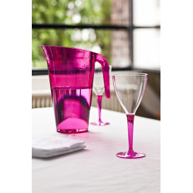 Carafe Plastique Framboise Réutilisable 1.500 ml (1 Unité)