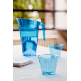 Carafe Plastique Turquoise Réutilisable 1.500 ml (1 Unité)