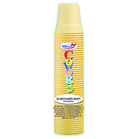 Plastic PS Shotje crème 80ml Ø5,7cm (1500 stuks)