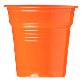 Gobelet Plastique PS Orange 80ml Ø5,7cm (1500 Utés)