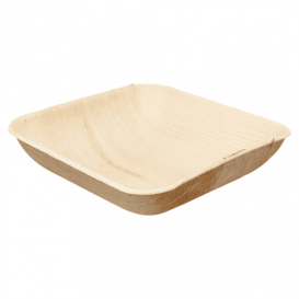 Palm blad kom 15x15x4cm (200 stuks)