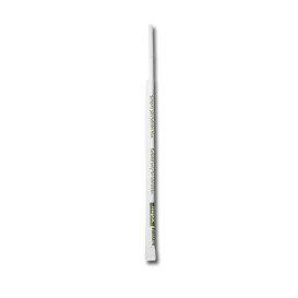 Paille Flexible Emballée PLA Blanc Ø5mm 21cm (250 Utés)