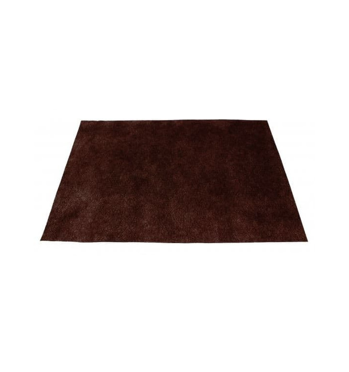 Set de Table en PP Non-Tissé Marron 35x50cm 50g (500 Utés)