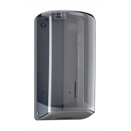 Plastic Bulk toiletpapier Dispenser Plat Z vouwbaar ABS Smoked (1 stuk)