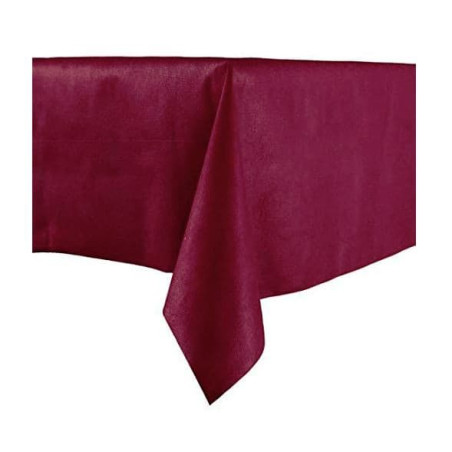 Tafelkleed Novotex niet geweven bordeauxrood 100x100cm (150 stuks) 