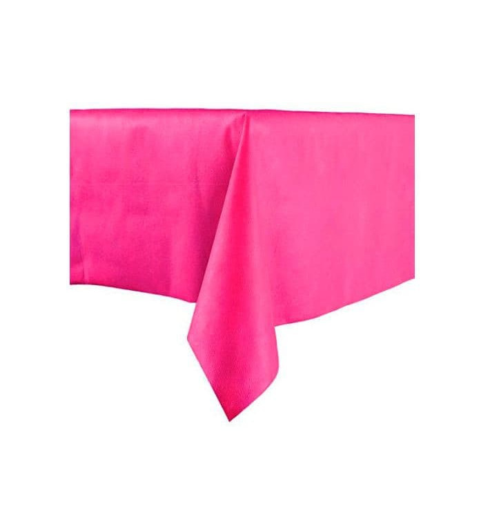 Tafelkleed Novotex niet geweven fuchsia 100x100cm (150 stuks) 