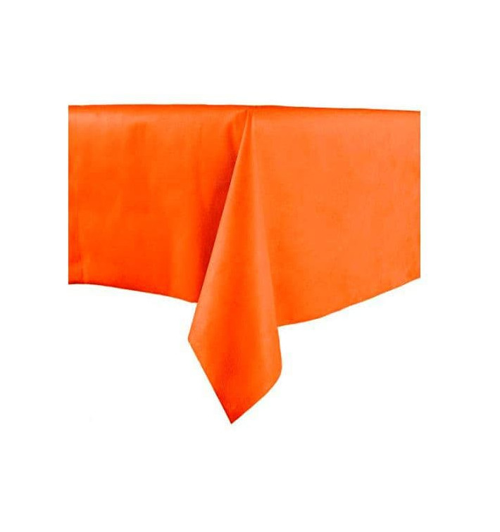 Nappe en PP Non-Tissé 100x100cm Orange (150 Utés)