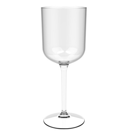 Plastic herbruikbaar glas Wijn "Tritan" transparant 470ml (6 stuks)