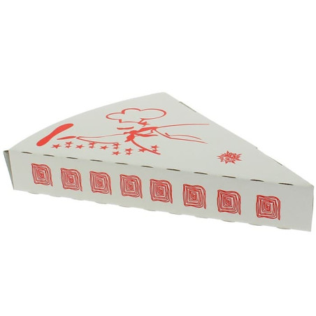 Gegolfde Pizza stuk doosje Takeaway (25 stuks)