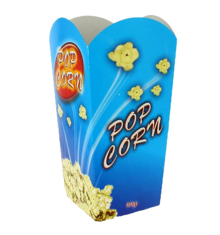 Etuis à Pop-Corn Moyen 90g 7,8x10,5x18cm (350 Unités)