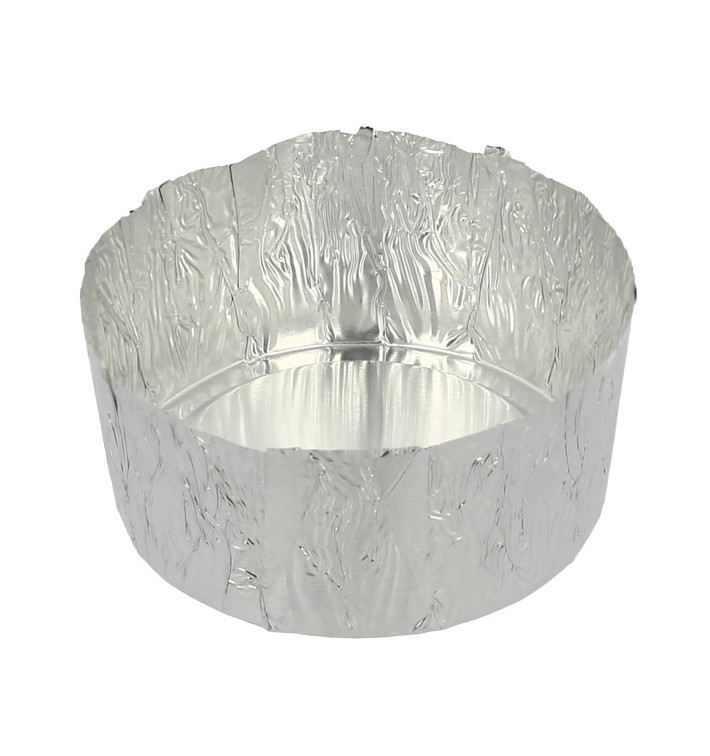 Caissette Pâtisserie Aluminium 68x60x30mm (100 Utés)