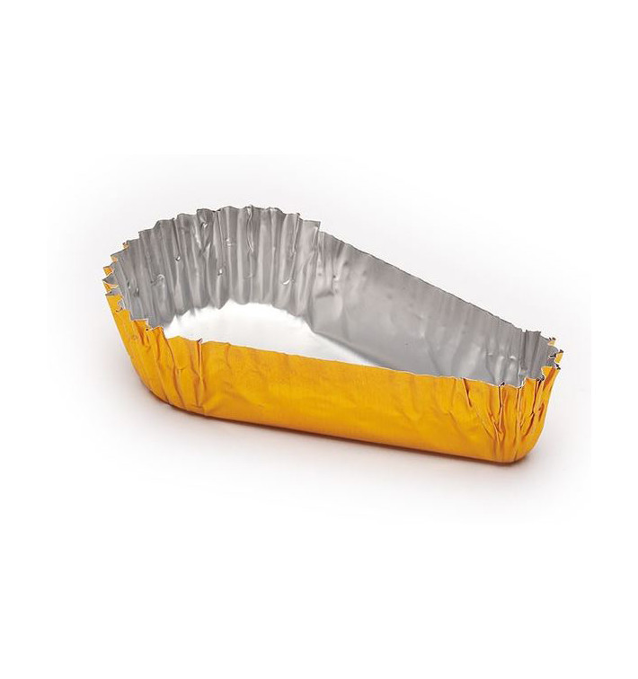 Caissette Pâtisserie Aluminium 67x60x15mm (100 Utés)