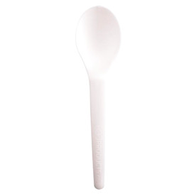 Cuillère Compostable CPLA Blanc 15,0 cm (50 Utés)