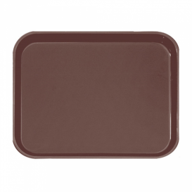 Plastic dienblad Non-Slip bruin 51,0x38,0cm (1 stuk) 