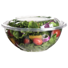 Saladekom met Deksel PLA 710ml (150 stuks)