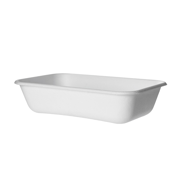 Boîte Ecologique Blanc 940ml 21,5x14,0x5,0 cm (50 Utés)