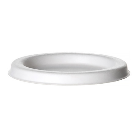 Couvercle Pot Canne à Sucre Bagasse Blanc 60ml (2500 Utés)