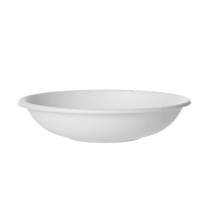 Bol Canne à Sucre Bagasse Blanc 355ml (50 Utés)