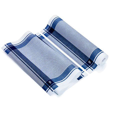 Vaatdoek rol "Roll Drap" Vintage blauw 40x64cm P40cm (10 stuks)