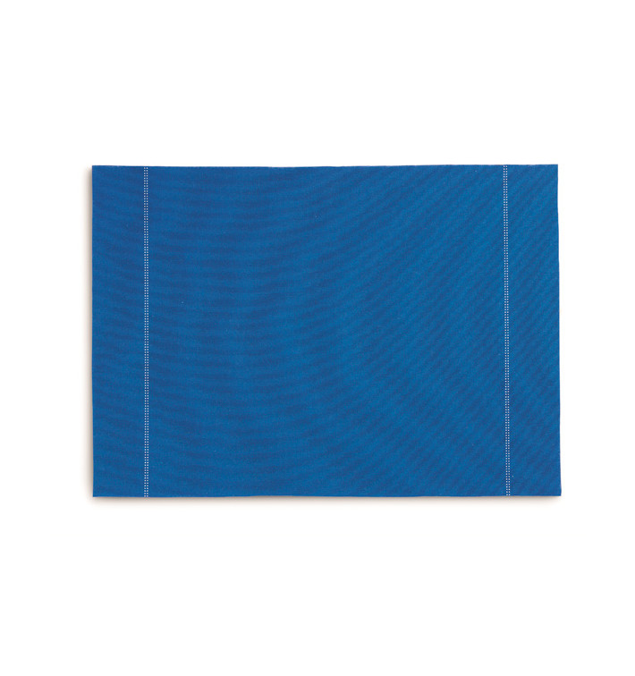 Set de Table "Day Drap" Bleu Royal 32x45cm (72 Utés)