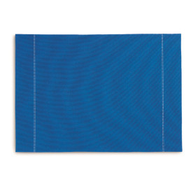 Katoenen placemat "Daen Drap" Roenal blauw 32x45cm (12 stuks) 