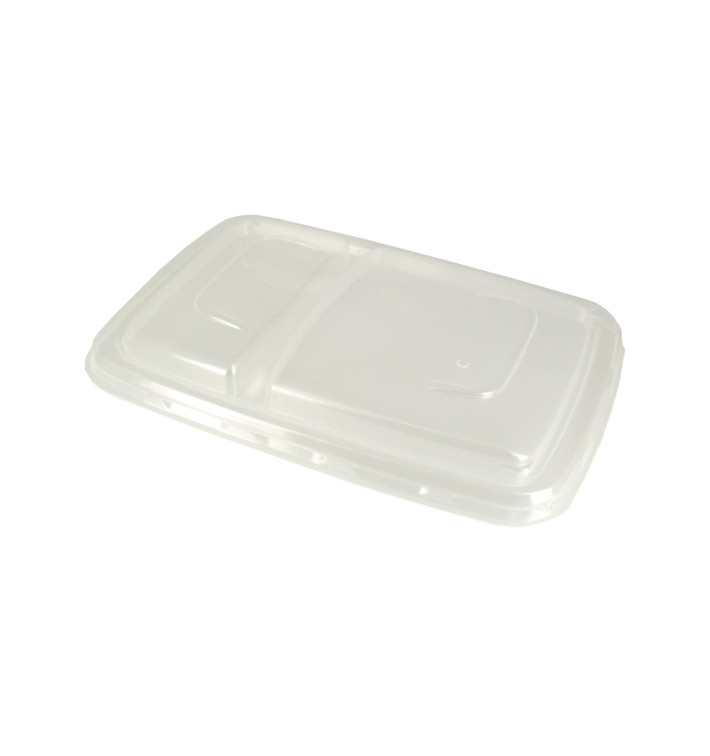 Couvercle Plastique PP pour Boîte 2C 23x16,5cm (150 Utés)