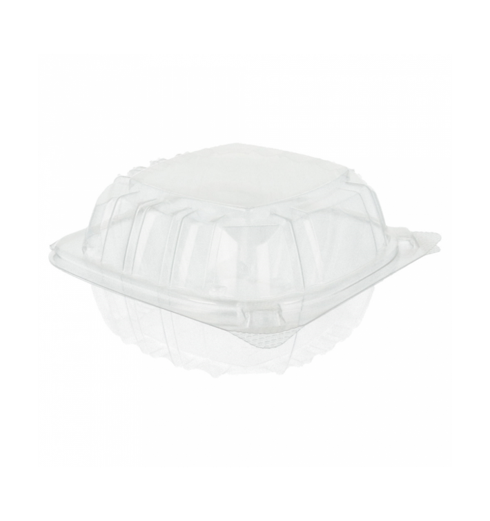 Boîte Couvercle Charnière OPS "Clear Seal" Pour Sandwich 167ml (500 Utés)