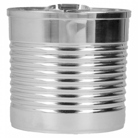 Boîte de Conserve Argenté PS 110ml Ø6,1x6cm (25 Utés)