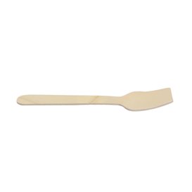 Petite Cuillère en Bois pour Glace 95mm (100 Unités)