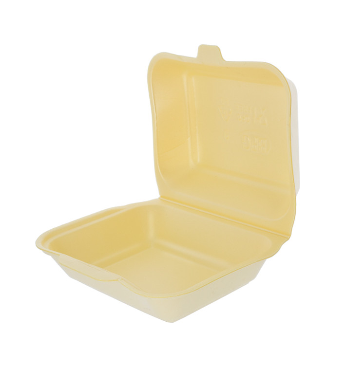 Boîte en FOAM LunchBOX Champagne 185x155x70mm (125 Unités)