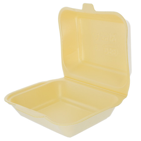 Boîte en FOAM LunchBOX Champagne 185x155x70mm (125 Unités)