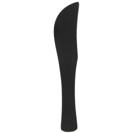 Couteau Bambou Degustation Noir 9cm (50 Unités)