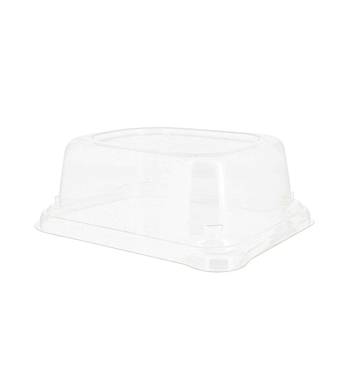 Plastic Deksel voor Suikerriet brood Container 14x11x5cm (75 stuks) 