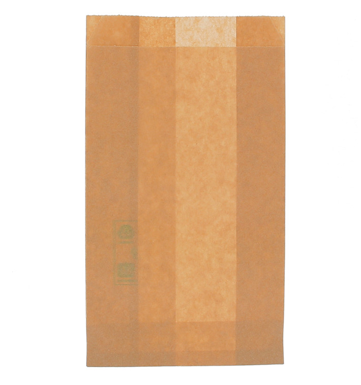 Sachet Hamburger Ingraissable Kraft 12+6x20cm (1000 Utés)