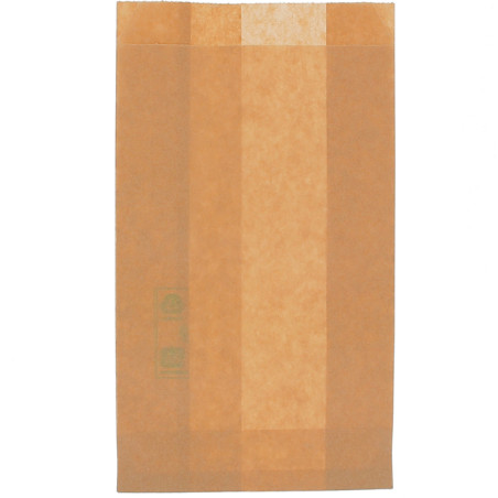 Sachet Hamburger Ingraissable Kraft 12+6x20cm (250 Utés)