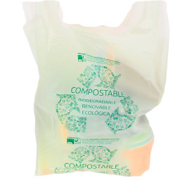 Plastic Hemddraagtassen 100% Biologisch afbreekbaar 35x50cm (1800 stuks)