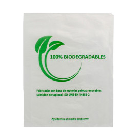 Plastic zak 100% biologisch afbreekbaar 23x30cm (3000 stuks)