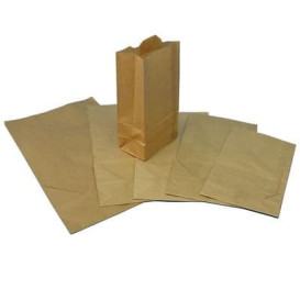 Papieren zak zonder handvat kraft 20+16x40cm (500 stuks)