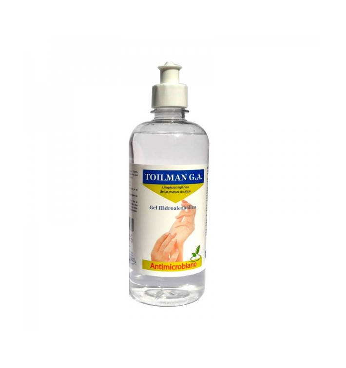 Gel sanitaire hydroalcoolique antibactérien 500ml (1 Uté)